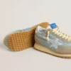 Modèle Marathon pour femme avec tige en nylon bleu clair et étoile bleu pastel