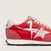 Modèle Marathon pour homme avec tige en nylon rouge et étoile argentée