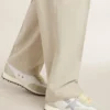 Modèle Marathon pour homme avec tige en nylon blanc et étoile argentée