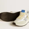 Modèle Marathon pour homme avec tige en nylon blanc et étoile argentée