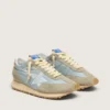 Modèle Marathon pour homme avec tige en nylon bleu clair et étoile bleu pastel
