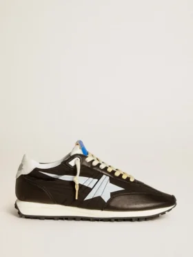 Modèle Marathon pour homme avec tige en nylon noir et étoile blanche