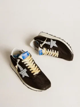 Modèle Marathon pour homme avec tige en nylon noir et étoile blanche