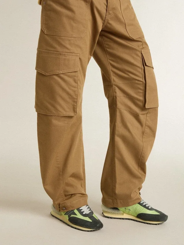 Modèle Marathon pour homme avec tige en nylon vert et étoile noire