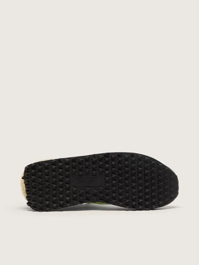 Modèle Marathon pour femme avec tige en nylon vert et étoile noire