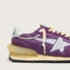 Modèle Marathon pour femme avec tige en nylon violet et étoile blanche