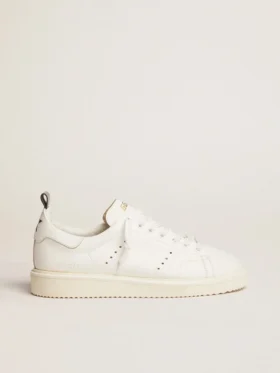 Modèle Starter pour homme en cuir avec étoile sur la languette du talon
