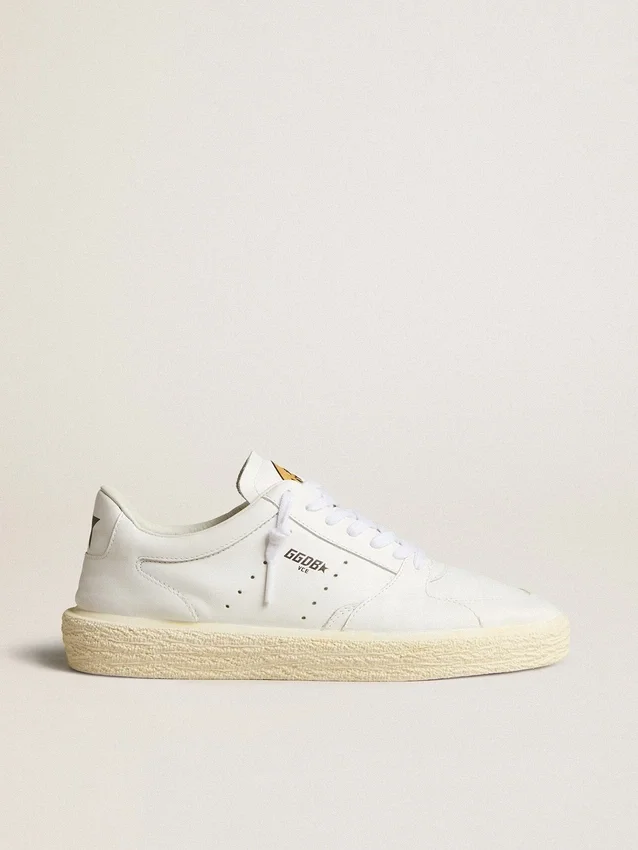 Modèle Tenth Star pour femme en cuir blanc