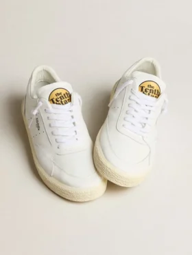 Modèle Tenth Star pour femme en cuir blanc