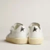 Modèle Tenth Star pour femme en cuir blanc
