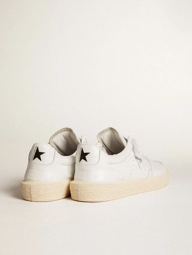 Modèle Tenth Star pour homme en cuir blanc