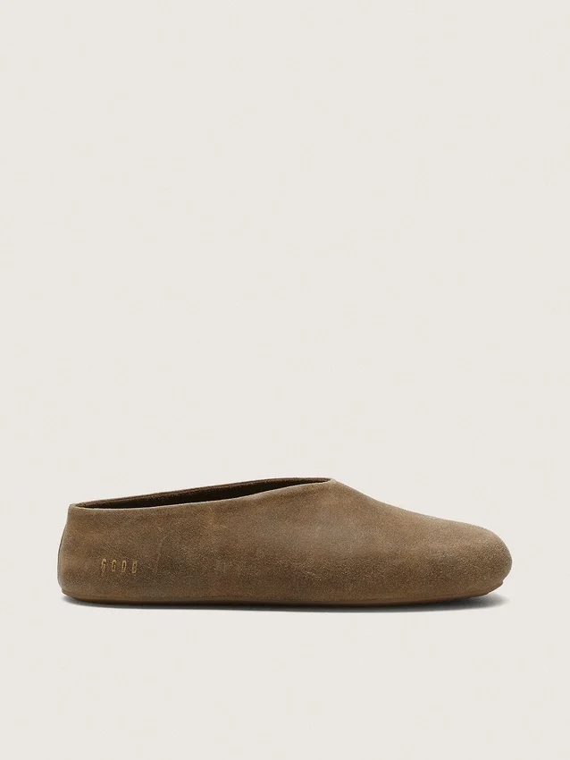 Modèle Tierra pour homme en daim kaki