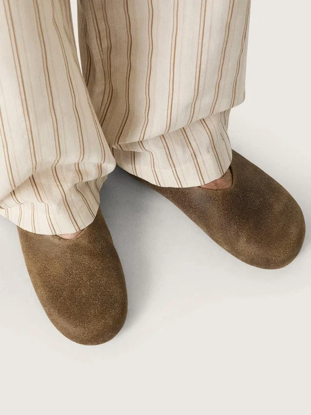 Modèle Tierra pour homme en daim kaki