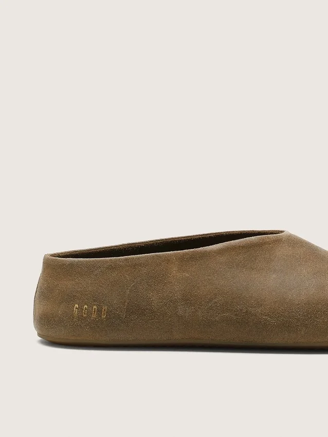 Modèle Tierra pour homme en daim kaki