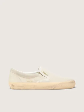 Modèle VCE Penstar pour femme en daim beige et paillettes couleur perle