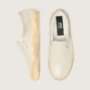 Modèle VCE Penstar pour homme en daim beige et paillettes couleur perle