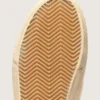 Modèle VCE Penstar pour homme en daim beige et paillettes couleur perle