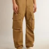 Pantalon cargo beige kaki
