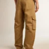 Pantalon cargo beige kaki