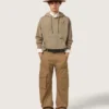 Pantalon cargo beige kaki