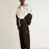 Pantalon cargo en nylon ripstop noir
