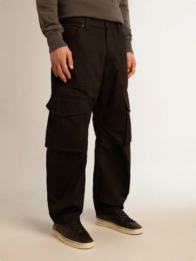 Pantalon cargo noir