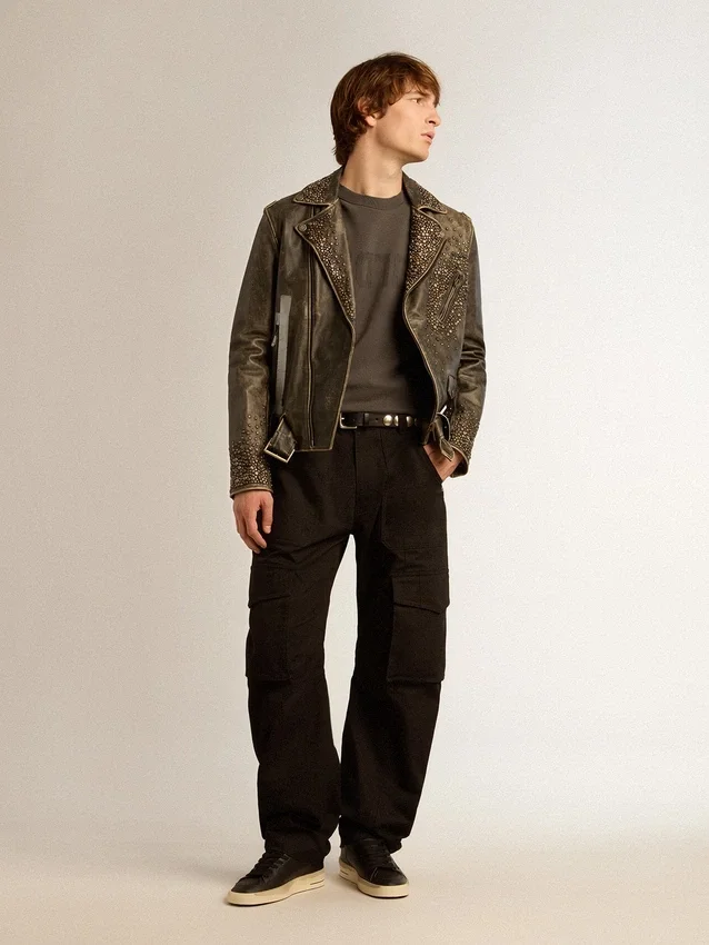 Pantalon cargo noir