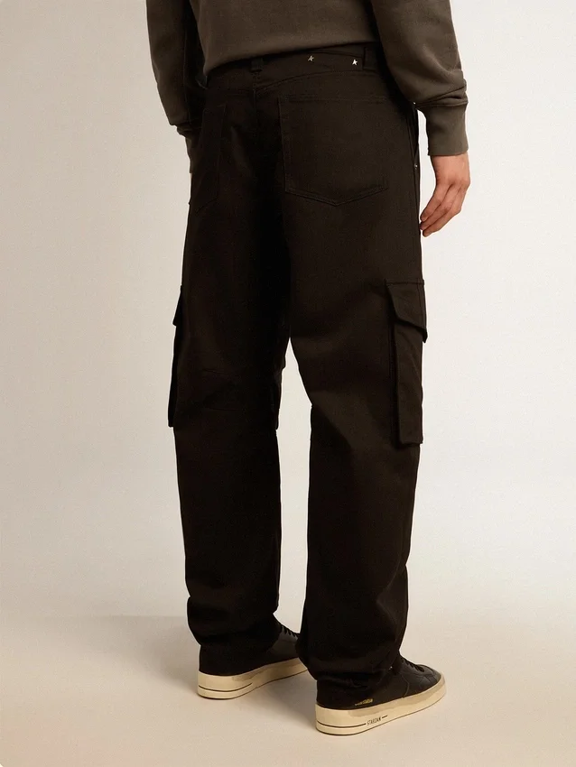 Pantalon cargo noir