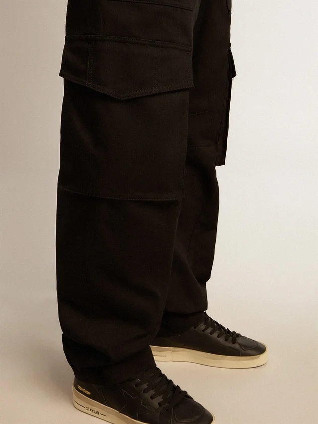 Pantalon cargo noir