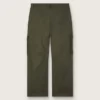 Pantalon cargo vert olive