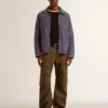 Pantalon cargo vert olive