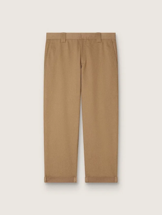 Pantalon chino beige kaki de la Golden Collection