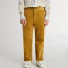 Pantalon chino pour garçons couleur tabac avec broderie