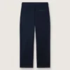 Pantalon chino unisexe Journey en toile de coton bleue avec logo brodé
