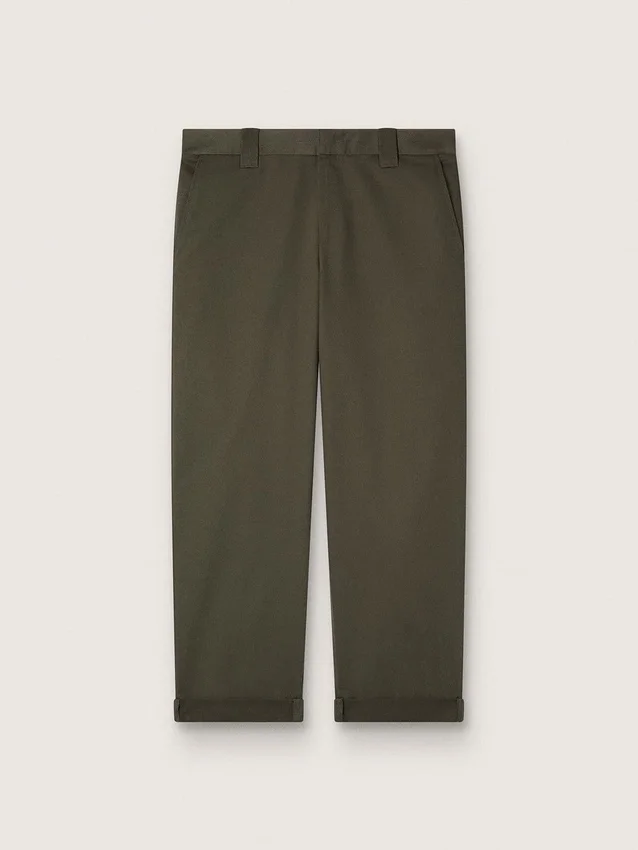 Pantalon chino vert militaire de la Golden Collection