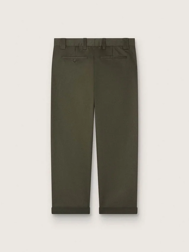 Pantalon chino vert militaire de la Golden Collection