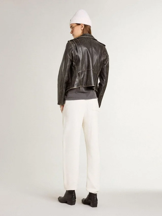 Pantalon de jogging blanc