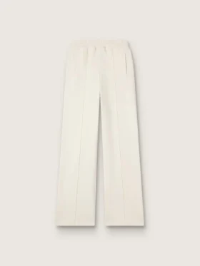 Pantalon de jogging blanc en coton pour femme