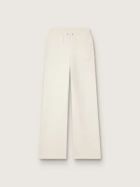 Pantalon de jogging blanc en coton pour femme