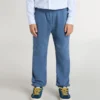 Pantalon de jogging bleu pour enfant avec broderie