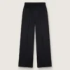 Pantalon de jogging léger en laine noir pour femme
