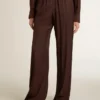 Pantalon de jogging marron pour femme
