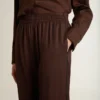 Pantalon de jogging marron pour femme