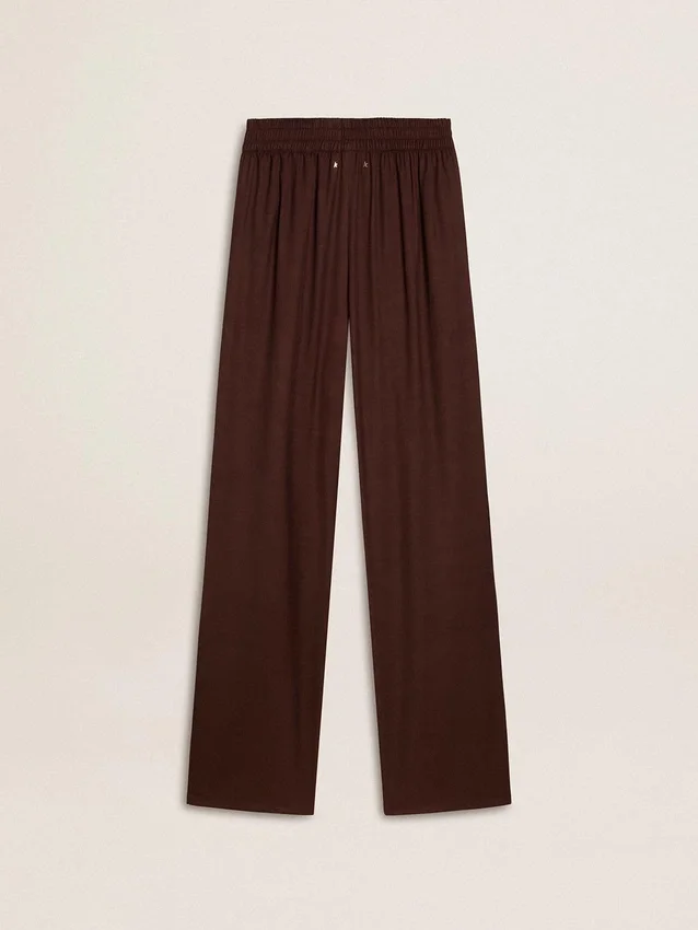 Pantalon de jogging marron pour femme