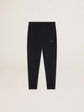 Pantalon de jogging noir pour homme avec étoile sur le devant
