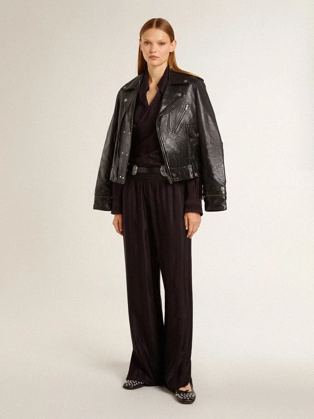 Pantalon de jogging pour femme avec fente à la cheville
