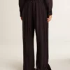 Pantalon de jogging pour femme avec fente à la cheville