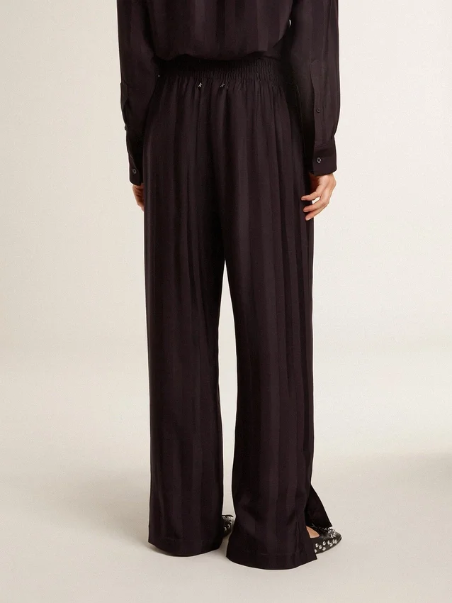 Pantalon de jogging pour femme avec fente à la cheville