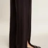 Pantalon de jogging pour femme avec fente à la cheville