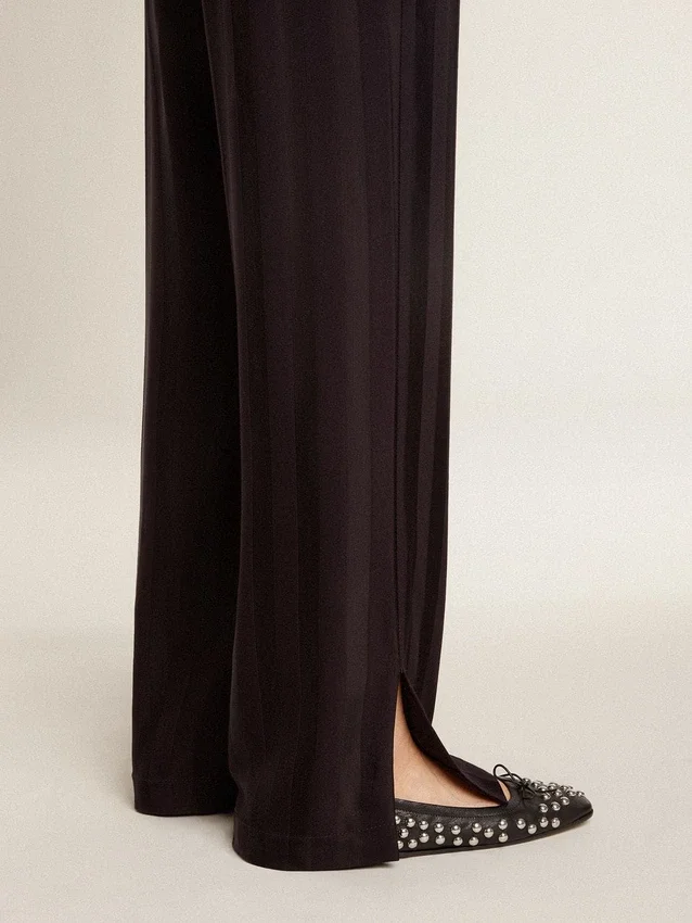 Pantalon de jogging pour femme avec fente à la cheville